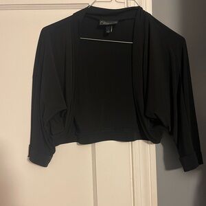 Dressbarn Black Shrug